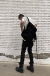 BORIS BIDJAN SABERI BLACK BACKPACK TOTE BAG1 F1406B+FMM20036